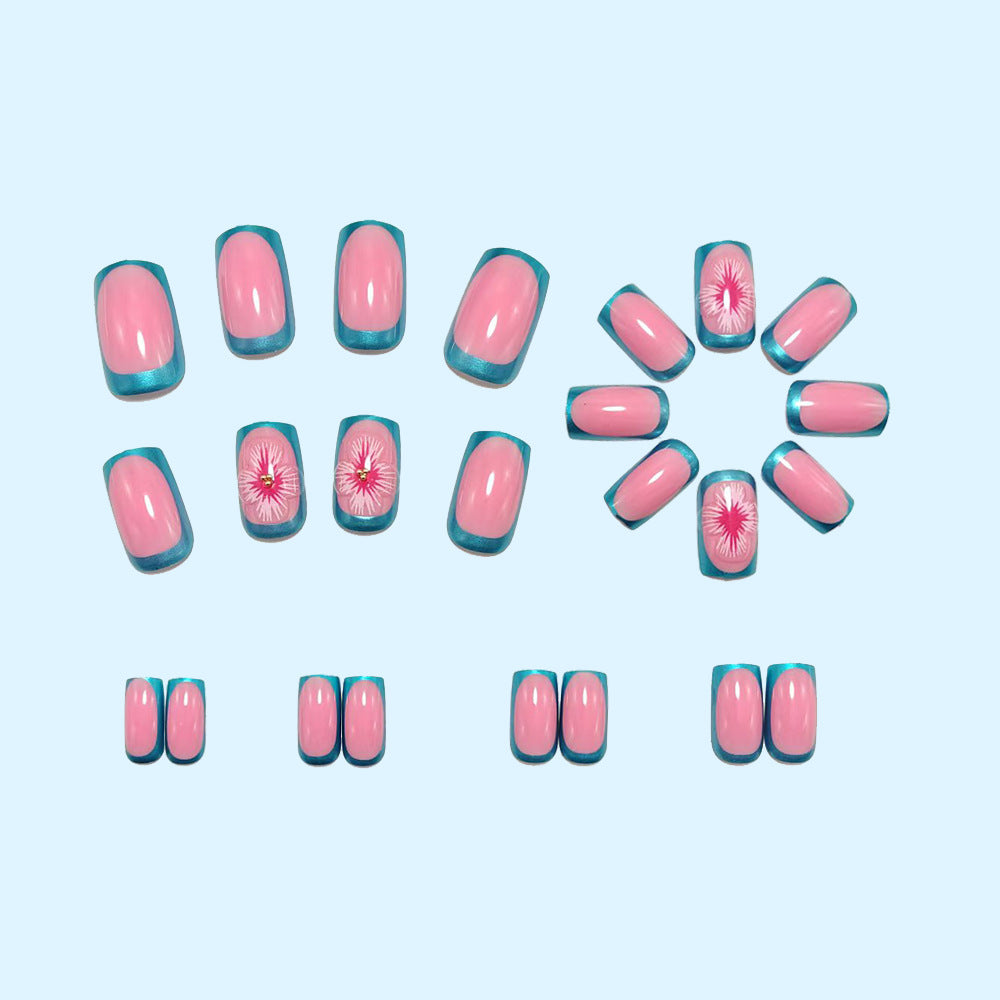 Creative nail art with floral applications Stornfield