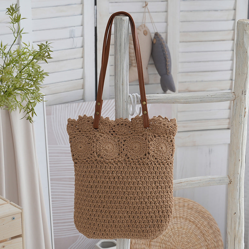 Handwoven bast bag Stornfield