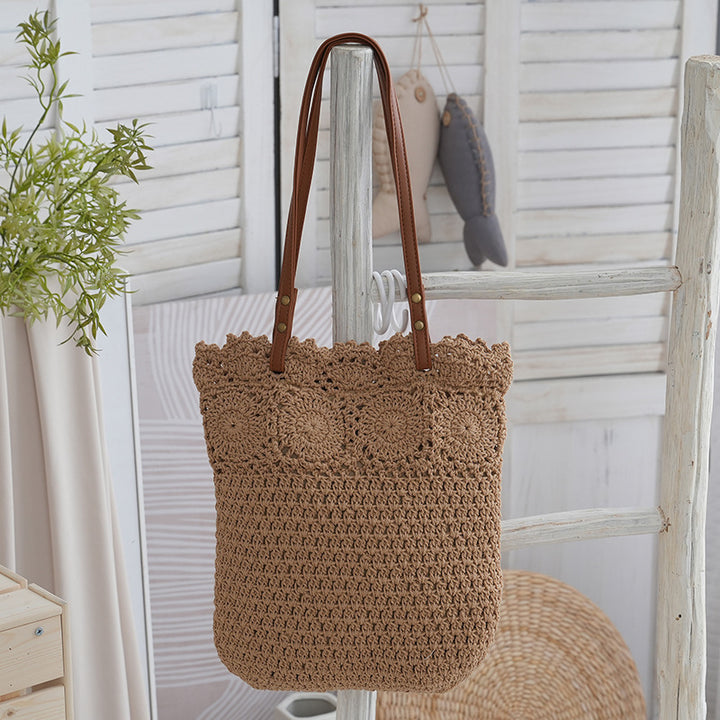 Handwoven bast bag Stornfield