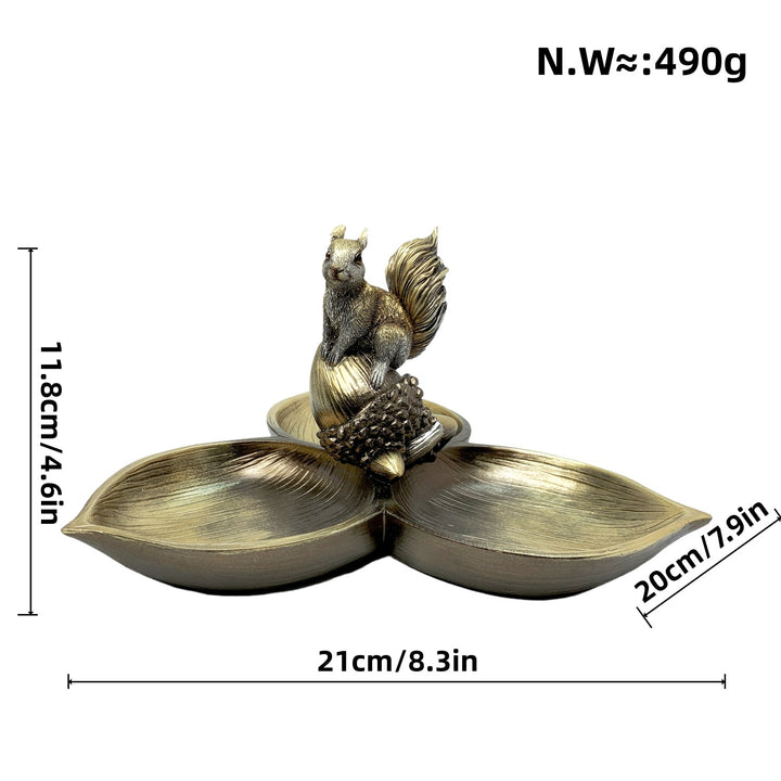 Decorative bowl with squirrel motif Stornfield