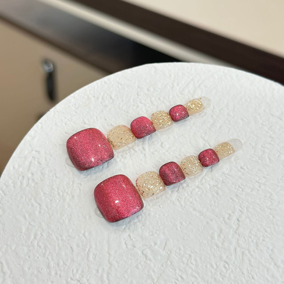 Decorative Glitter Hair Clip Set