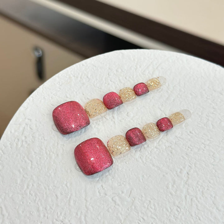Decorative Glitter Hair Clip Set