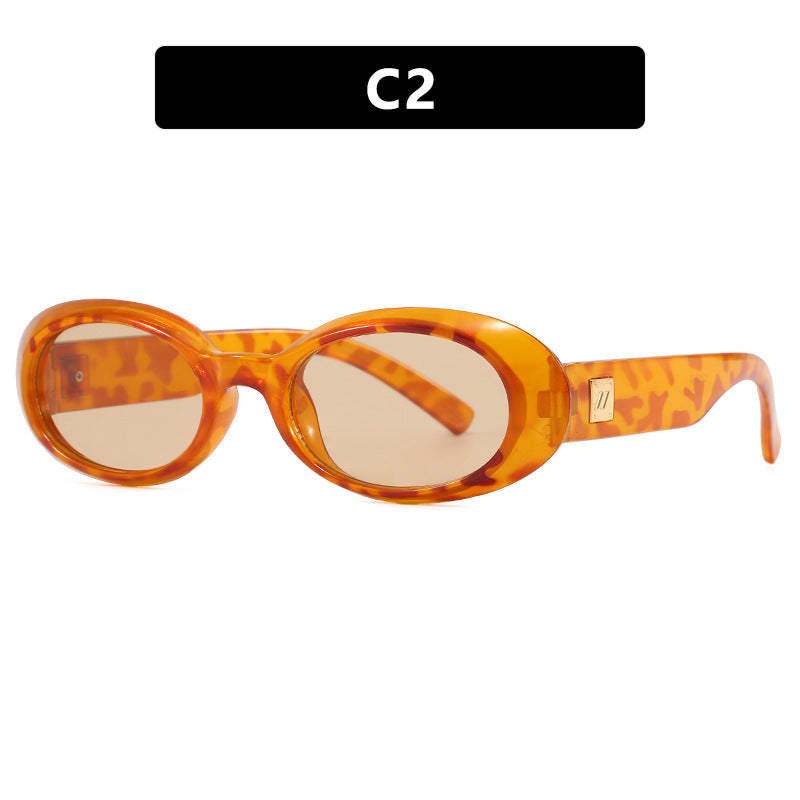 Ladies exclusive sunglasses in elegant oval design Stornfield
