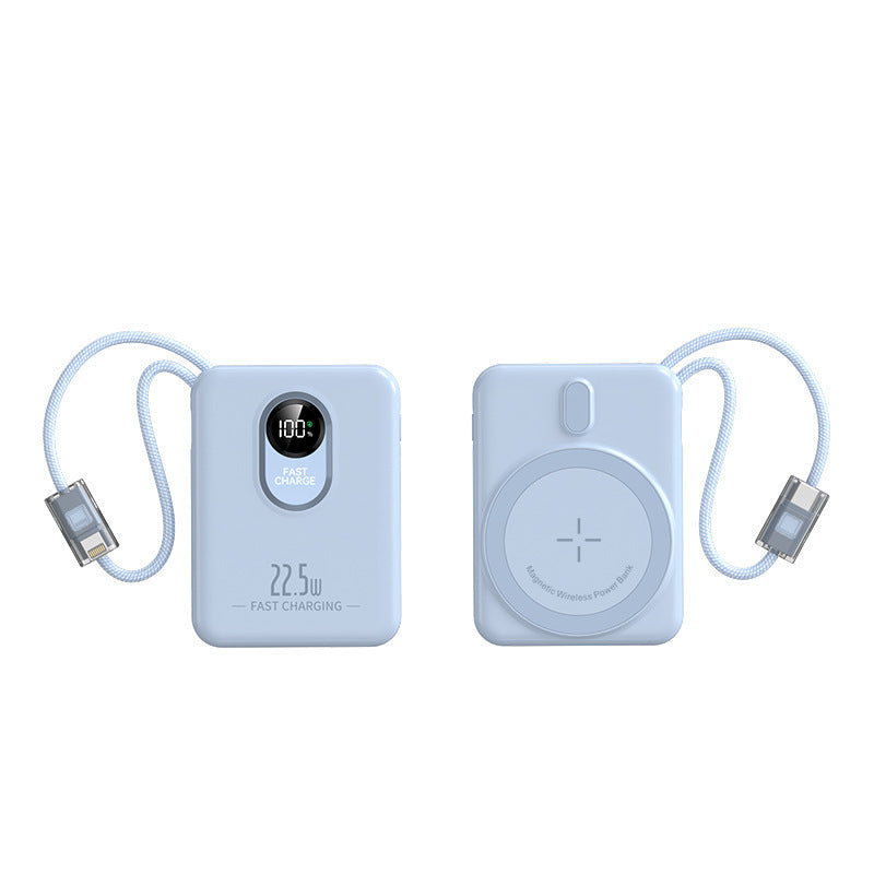 Magnetic Wireless Powerbank with Fast Charging Function and Digital Display Stornfield
