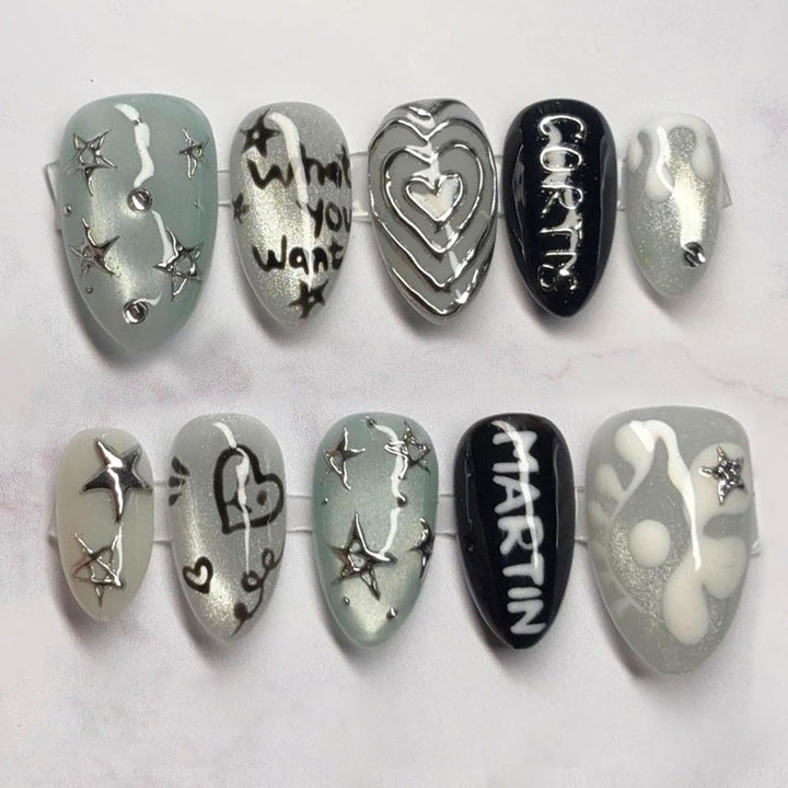 Artistic Expression Press-On Nail Set