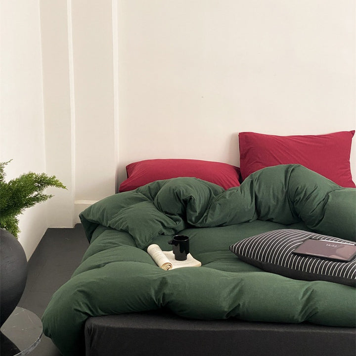 Voluminous all-season quilt with thermofilling