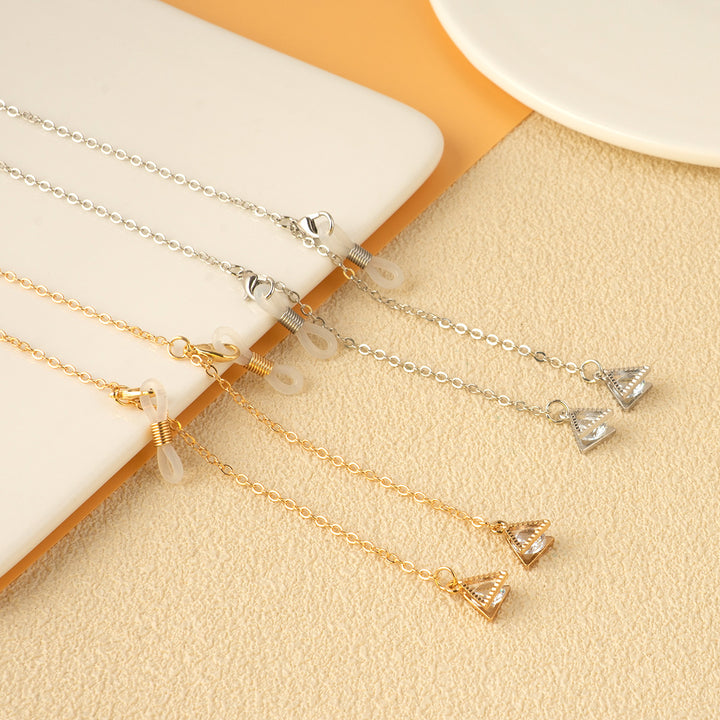 Unique Triangle Pendant Chain Necklace Stornfield