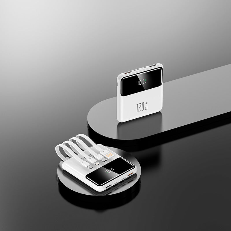 Portable power bank with intelligent charging function and LCD display Stornfield