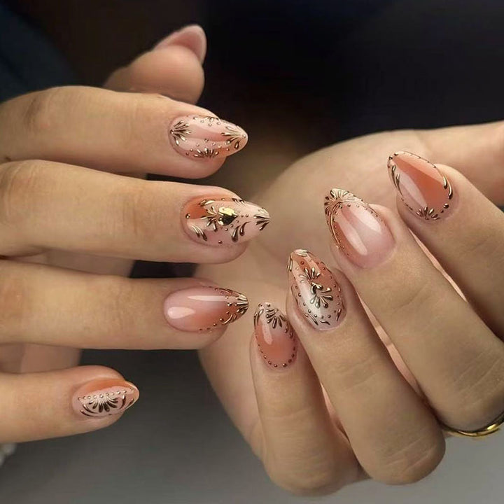 Artistic Floral Nail Art Set