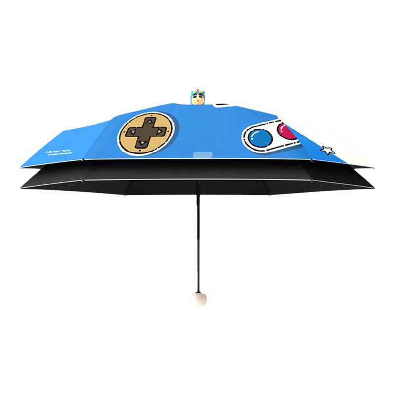Women's creative foldable umbrella with cartoon motif Stornfield