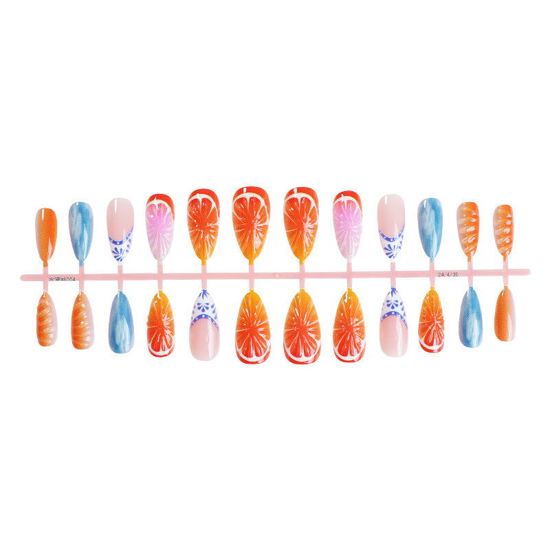 Creative nail set in cheerful fruit design Stornfield