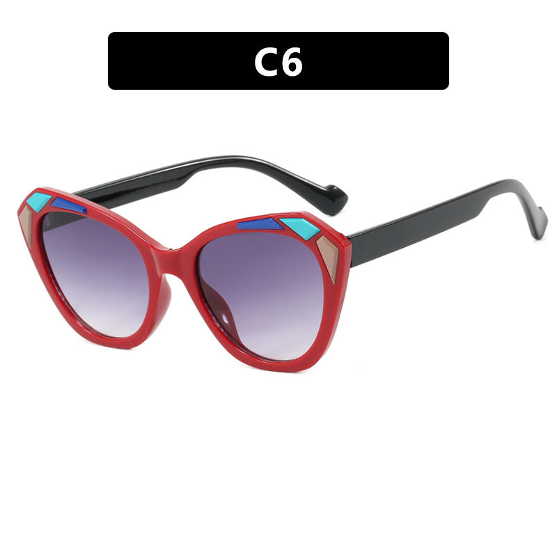 Ladies Cat Eye Sunglasses with Fashionable Details Stornfield