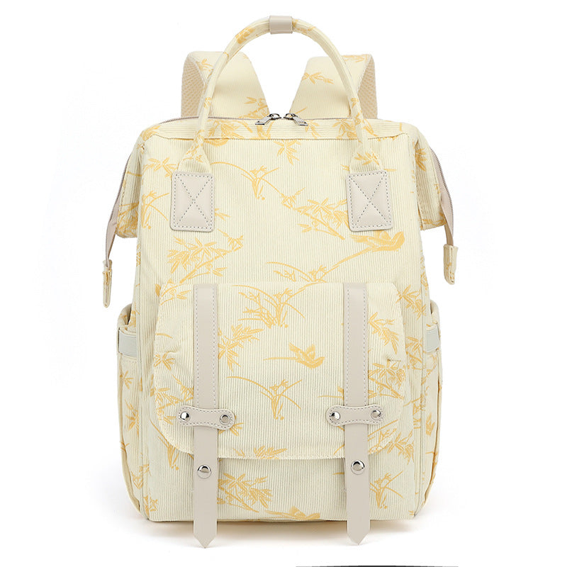 Stylish Floral Print Backpack Stornfield