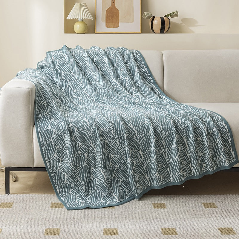 Decorative Knit Throw Blanket