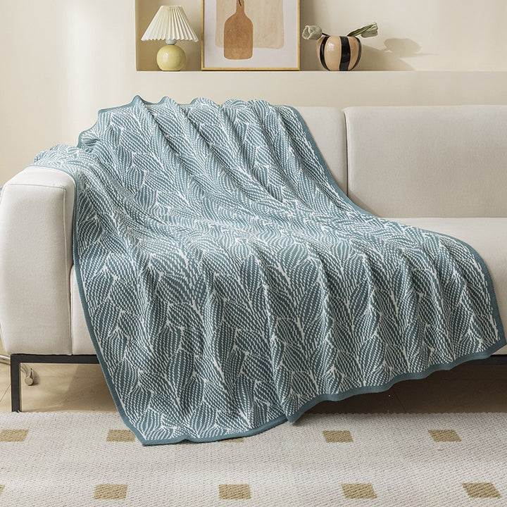 Decorative Knit Throw Blanket