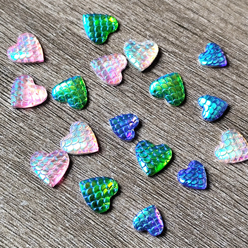 Sparkling Heart-Shaped Decoration Stones Stornfield