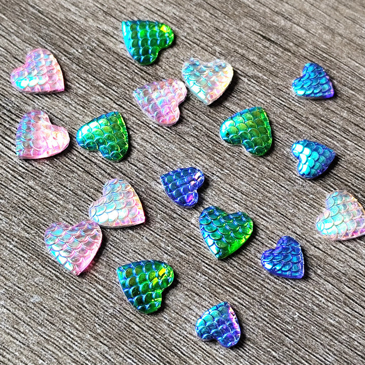Sparkling Heart-Shaped Decoration Stones Stornfield