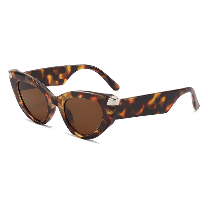 Ladies Cat-Eye Sunglasses in Luxurious Tortoise Design Stornfield
