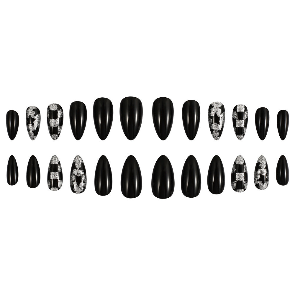 Glamorous Glittery Press-On Nails Stornfield