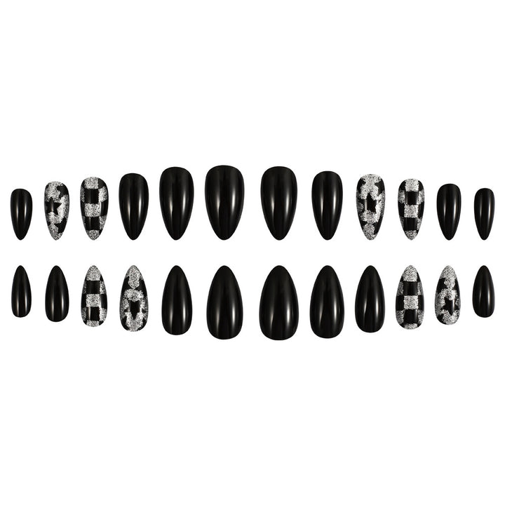 Glamorous Glittery Press-On Nails Stornfield
