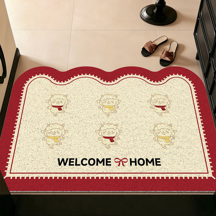 Decorative Welcome Door Mat for Home