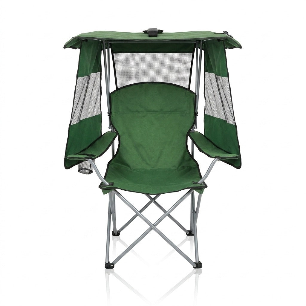 Folding Chair With Sun Protection Stornfield
