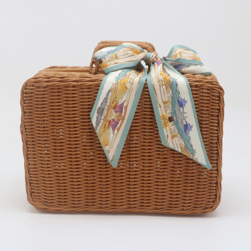 Handcrafted Woven Picnic Basket Stornfield