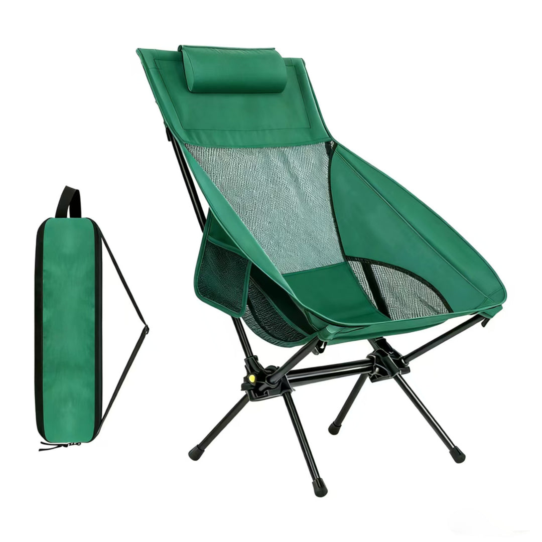 Women's Ergonomic Camping Chair with Mesh Cover Stornfiled