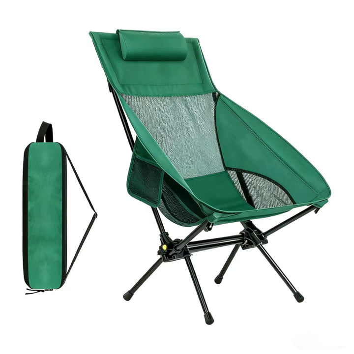 Women's Ergonomic Camping Chair with Mesh Cover Stornfiled