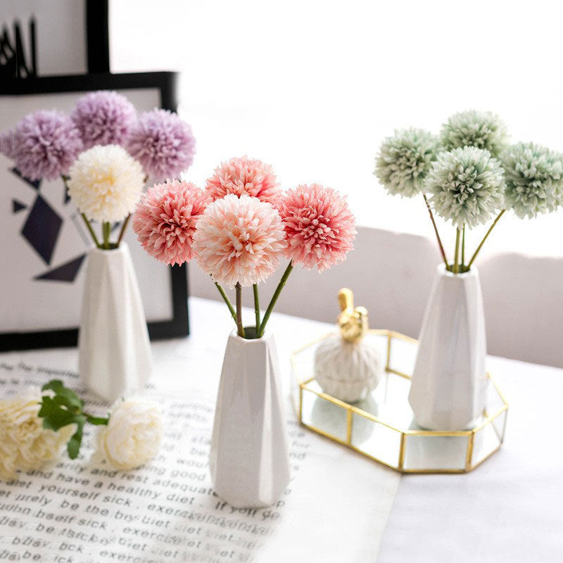 Lifelike Peony Flower Arrangement