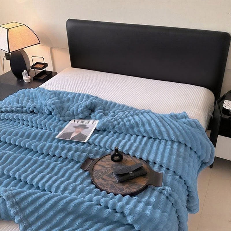 Women's Ultra-Soft Cuddly Blanket with Wave Structure Stornfield