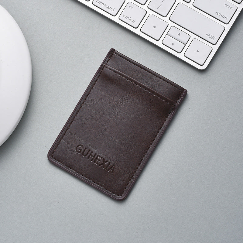 Minimalist Leather Card Holder Stornfield