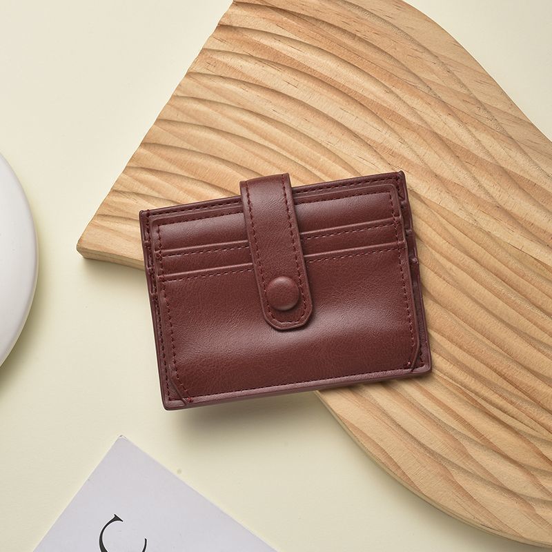 Minimalist Leather Card Holder Stornfield