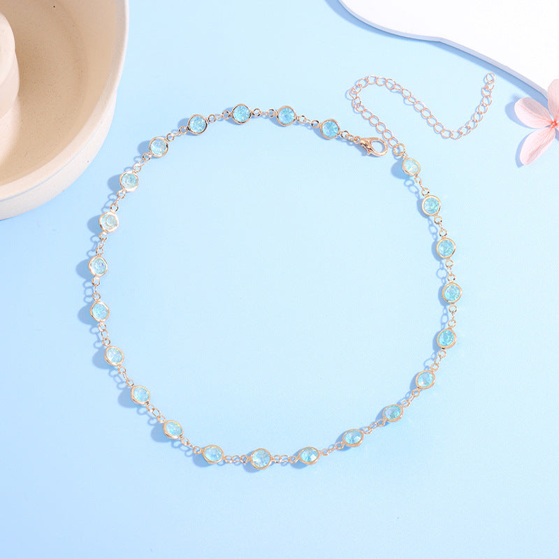 Sparkling Crystal Choker Necklace Stornfield