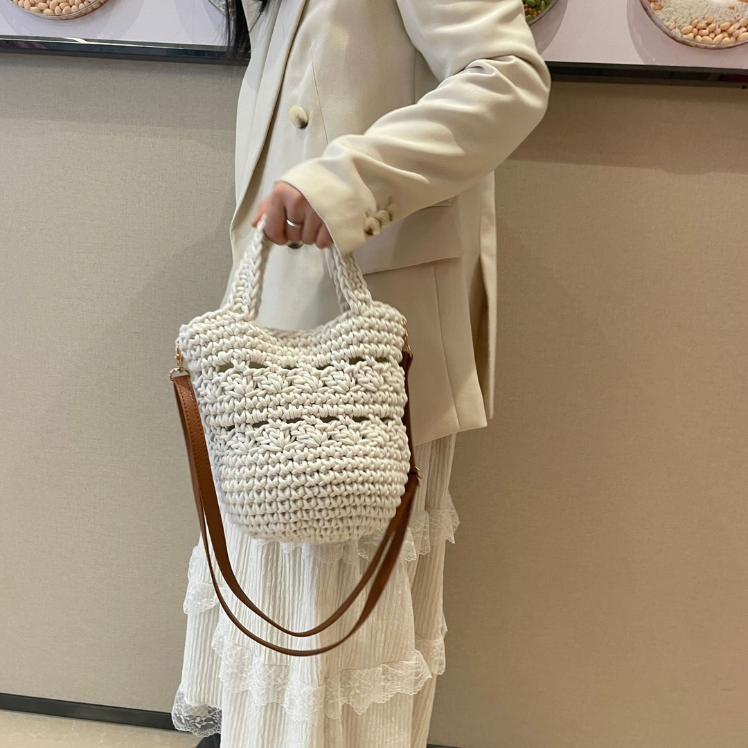 Fashionable handbag with stylish structure pattern Stornfield