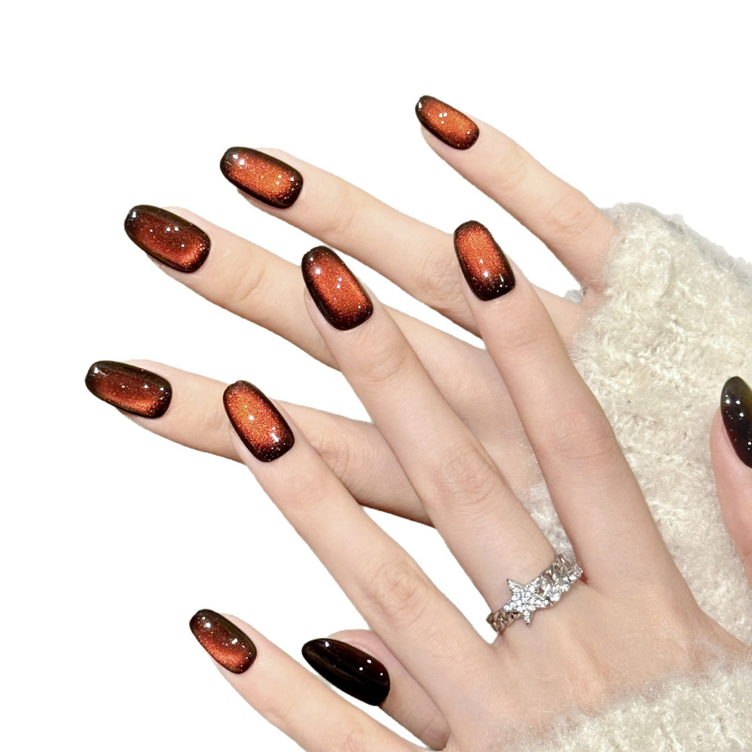 Glossy Ombre Press-On Nail Art Set