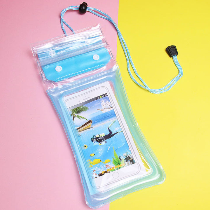 Unisex waterproof smartphone bag with flexible carrying strap Stornfield
