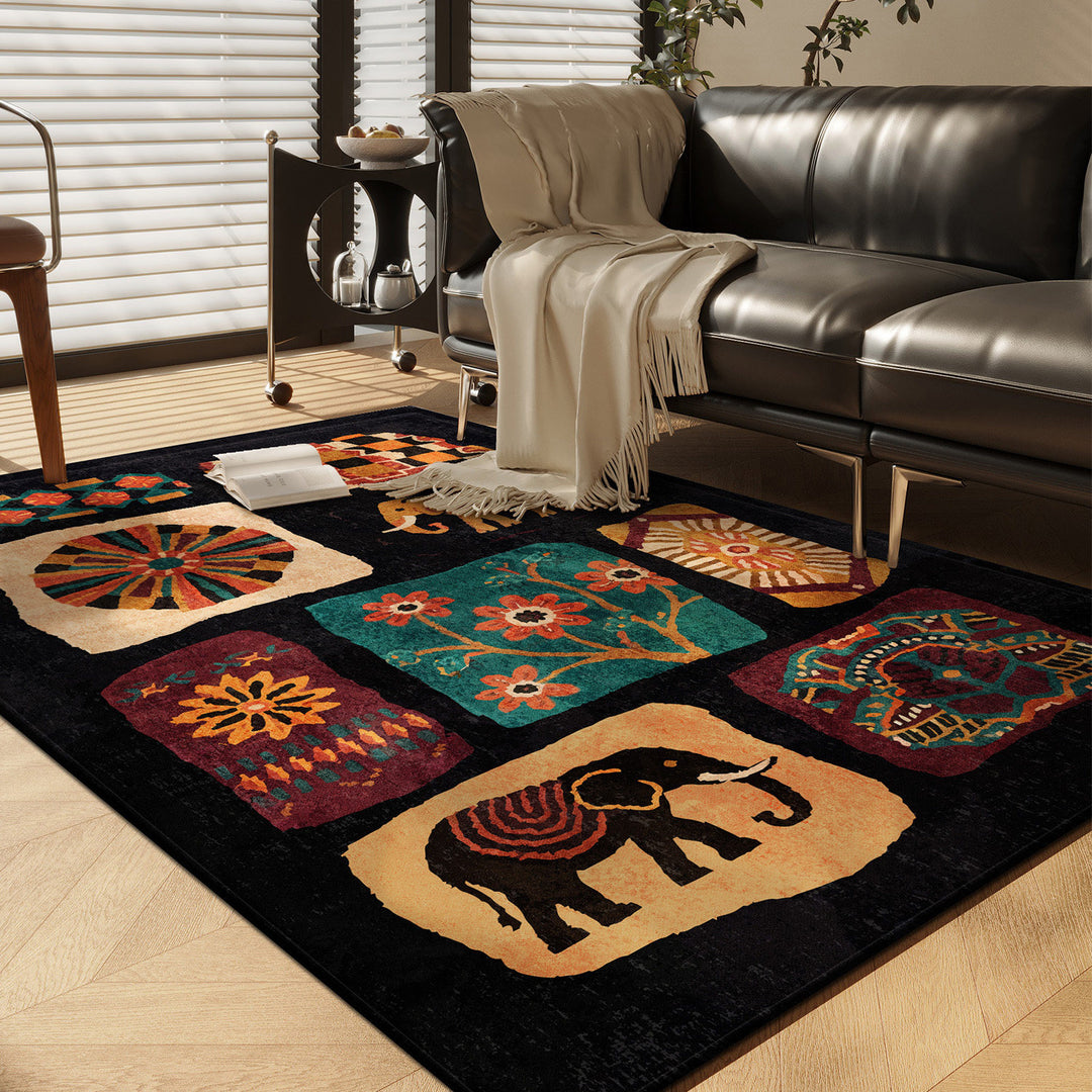 Decorative Area Rug for Bedroom Floor Decor