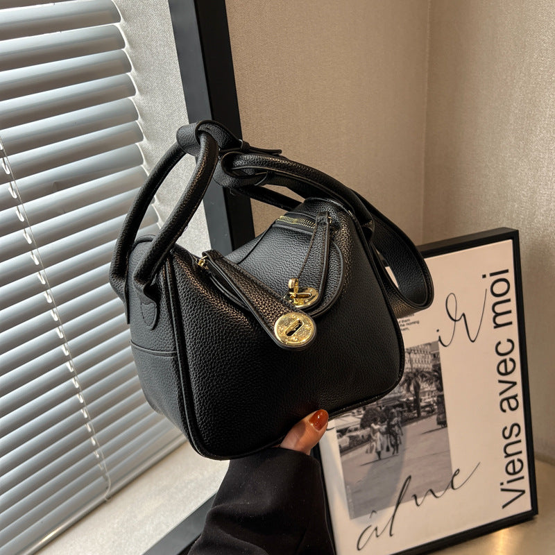 Structured Leather Handbag Stornfield
