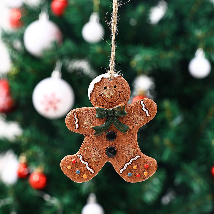 Decorative Christmas figure in gingerbread man design Stornfield
