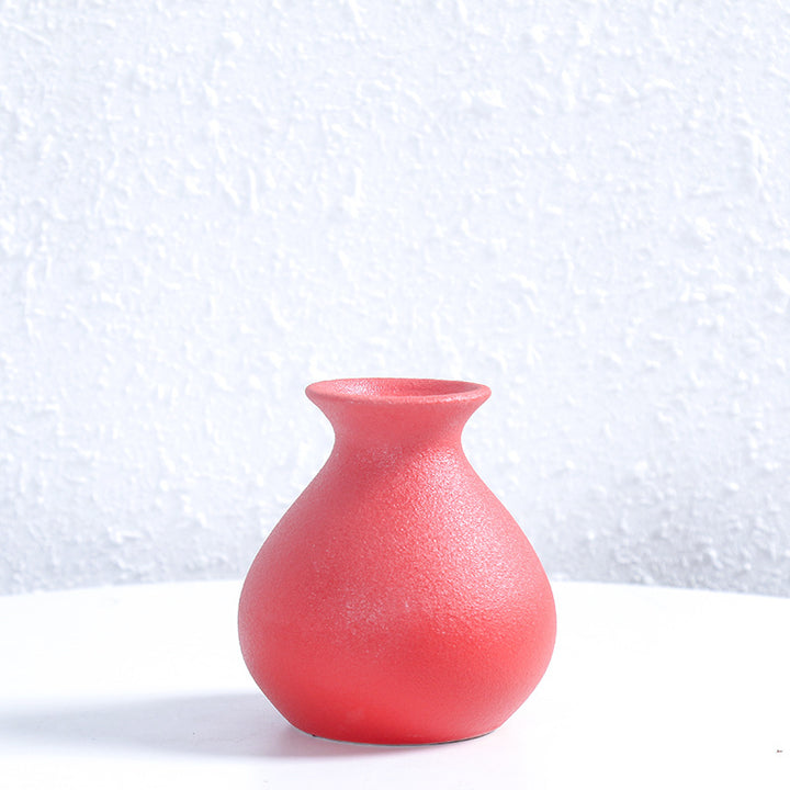 Modern Textured Ceramic Decorative Flower Vase Stornfeild