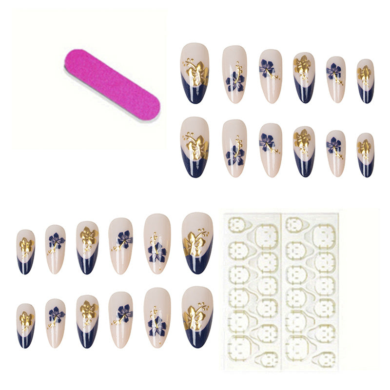 Artistic Floral Nail Design Set