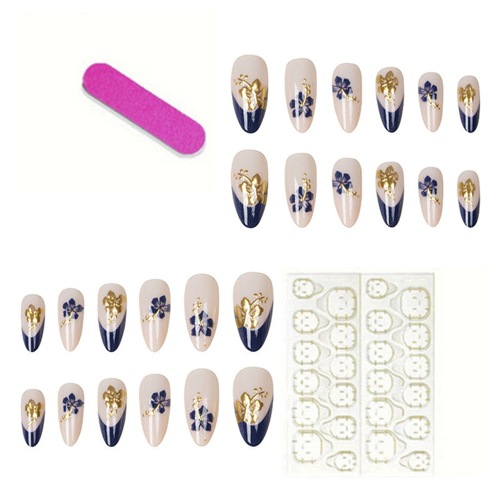 Artistic Floral Nail Design Set