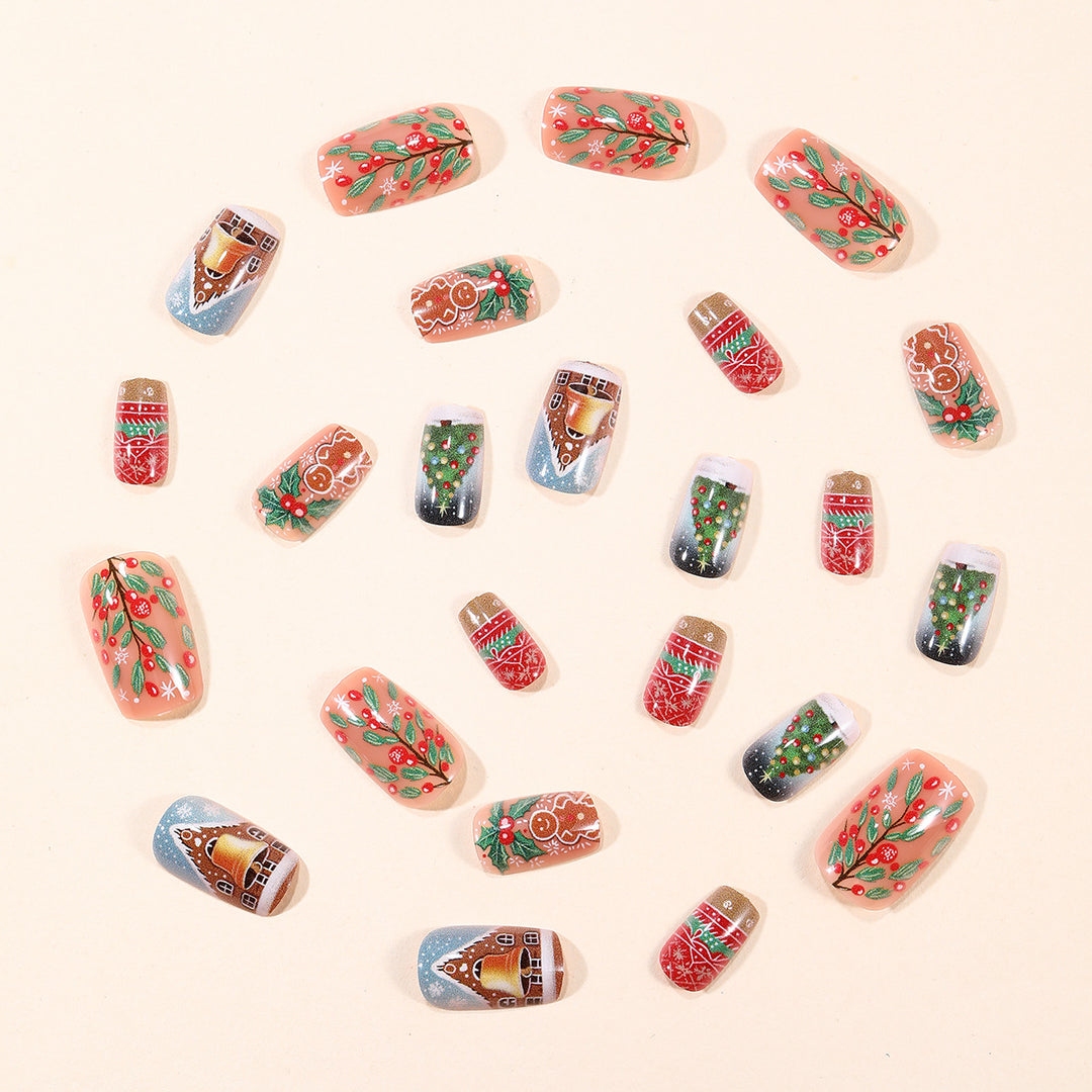 Holiday-Themed 3D Nail Art Extensions Stornfield