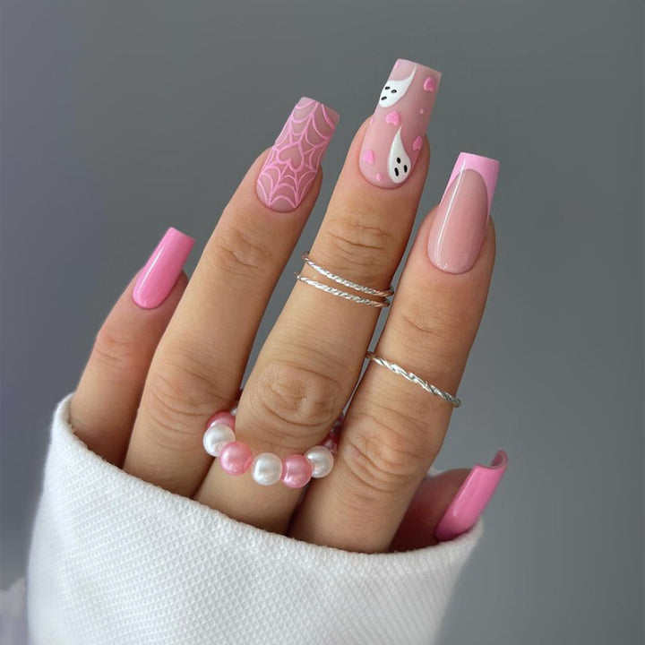 Playful Themed Press-On Nail Art