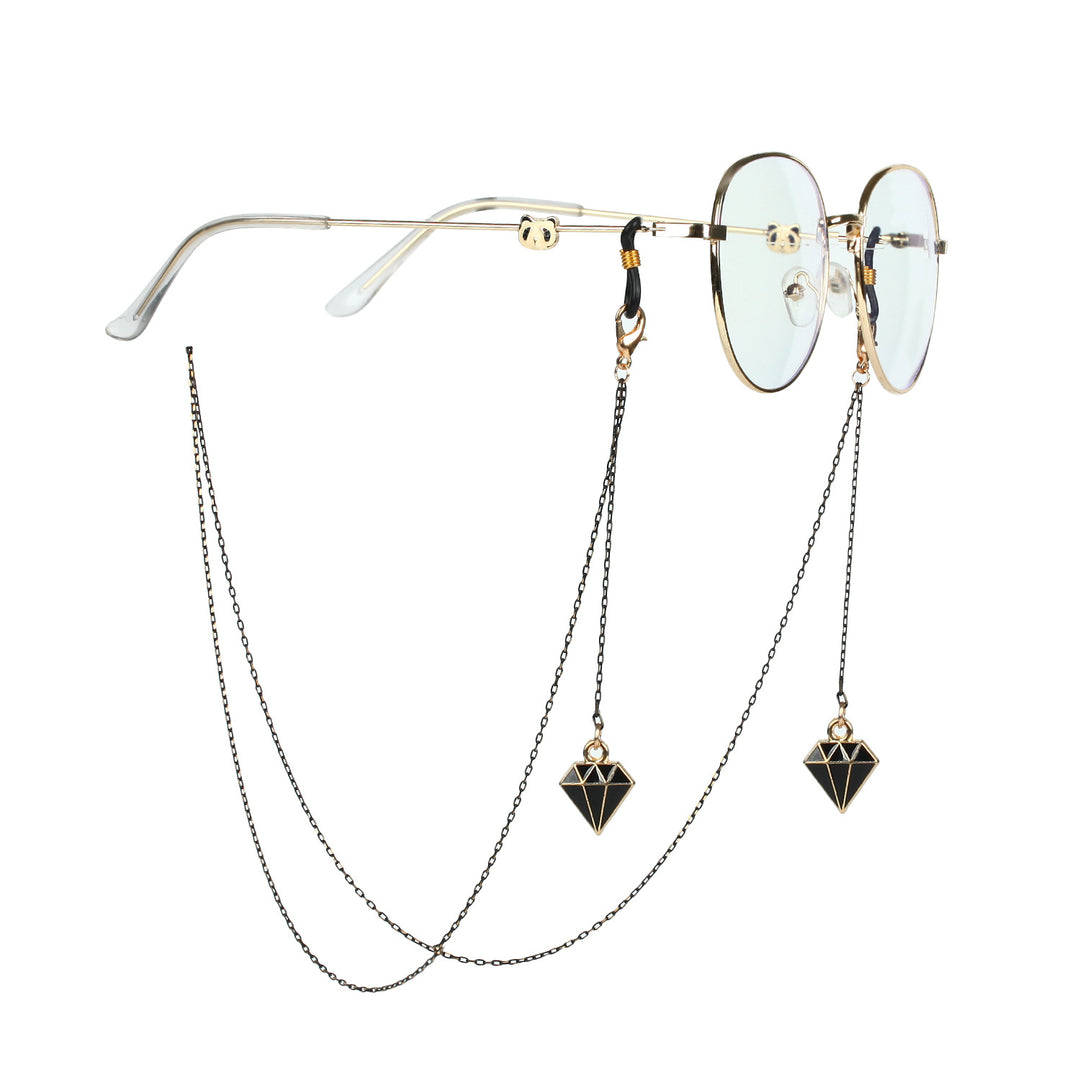 Fashionable glasses necklace with stylish pendants Stornfield
