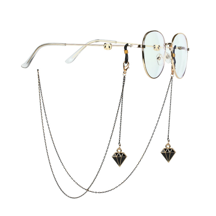 Fashionable glasses necklace with stylish pendants Stornfield