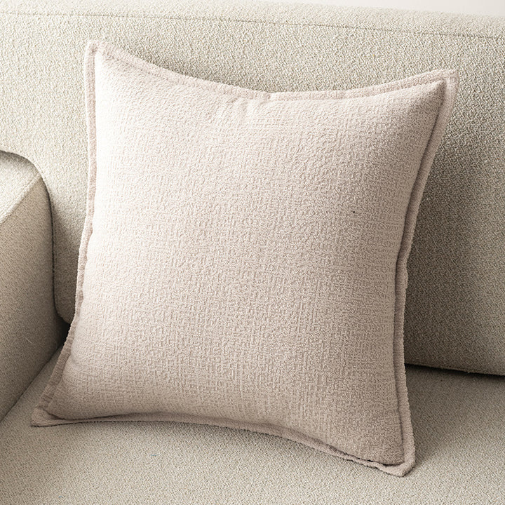 Textured Crocheted Decorative Cushion