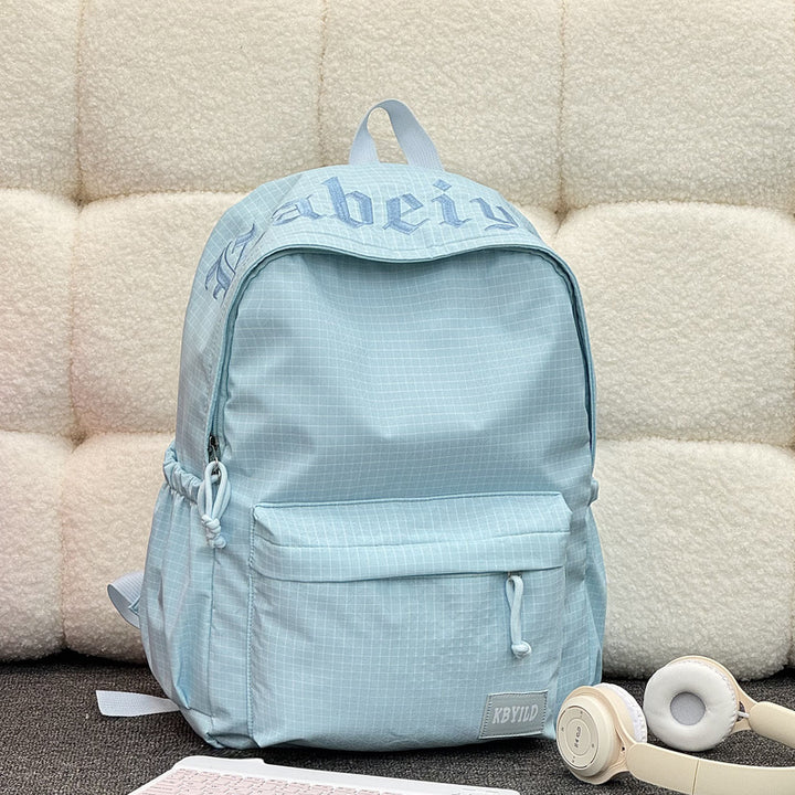 Stylish Checked Pattern Backpack Stornfield
