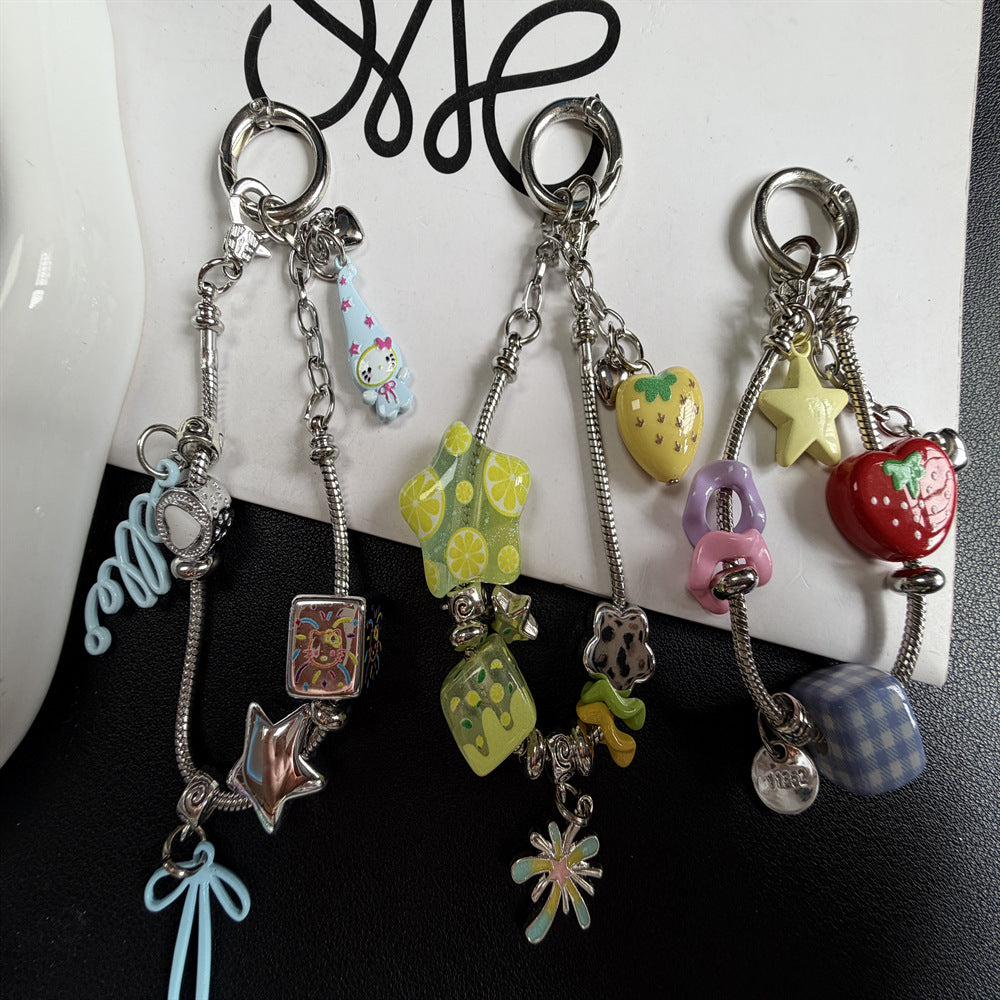 Playful Charm Beaded Keychain Stornfield